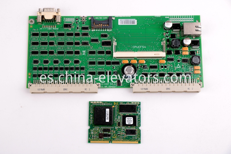 Schindler 5500 /7000 Parrlejo de ascensor 594227 Schindler 5500 / 7000 Elevator Mainboard 594227